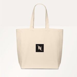 Nespresso Upcycled Canvas Tote Bag Cream